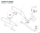 SCREW TE M8X20