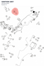 Diagram preview: IGNITION UNIT (90539010000)