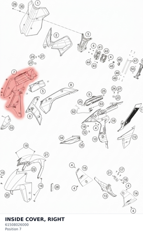 Diagram preview: INSIDE COVER, RIGHT (61508026000)