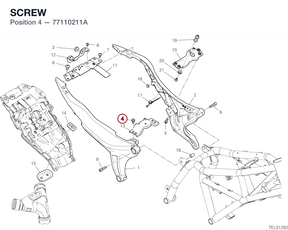 SCREW 77110211A diagram position