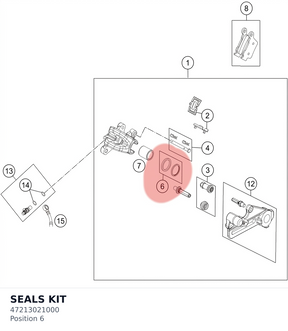 Diagram preview: SEALS KIT (47213021000)