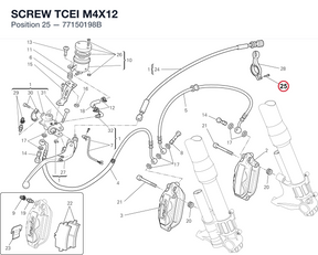 SCREW TCEI M4X12