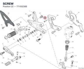SCREW 77150238B diagram position