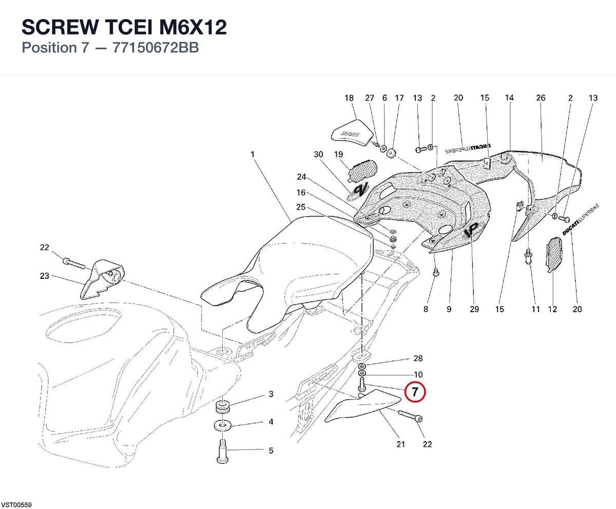 SCREW TCEI M6X12