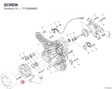 SCREW 77150698BC diagram position