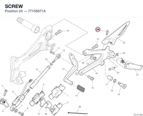 SCREW 77156871A diagram position