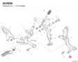 SCREW 77157268B diagram position