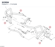 SCREW 77157523B diagram position