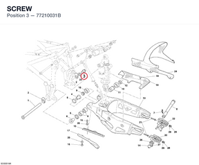 SCREW 77210031B diagram position