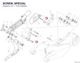 SCREW, SPECIAL 77211362AA diagram position