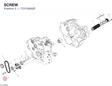 SCREW 77213290ZF diagram position