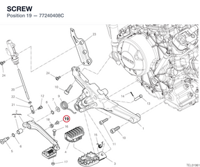 SCREW 77240408C diagram position