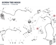 SCREW TBEI M5X20 77244213B diagram position