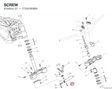 SCREW 77244393BA diagram position