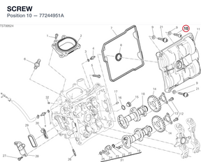 SCREW 77244951A diagram position