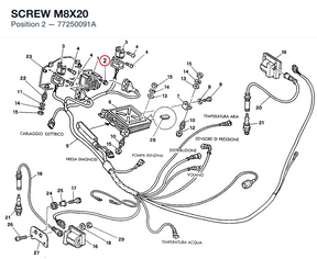 SCREW M8X20