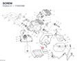 SCREW 77250708B diagram position