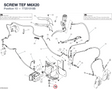 SCREW TEF M6X20 77251018B diagram position