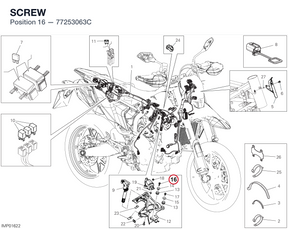 SCREW 77253063C diagram position