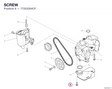 SCREW 77253304CF diagram position
