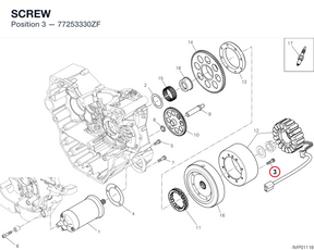 SCREW 77253330ZF diagram position
