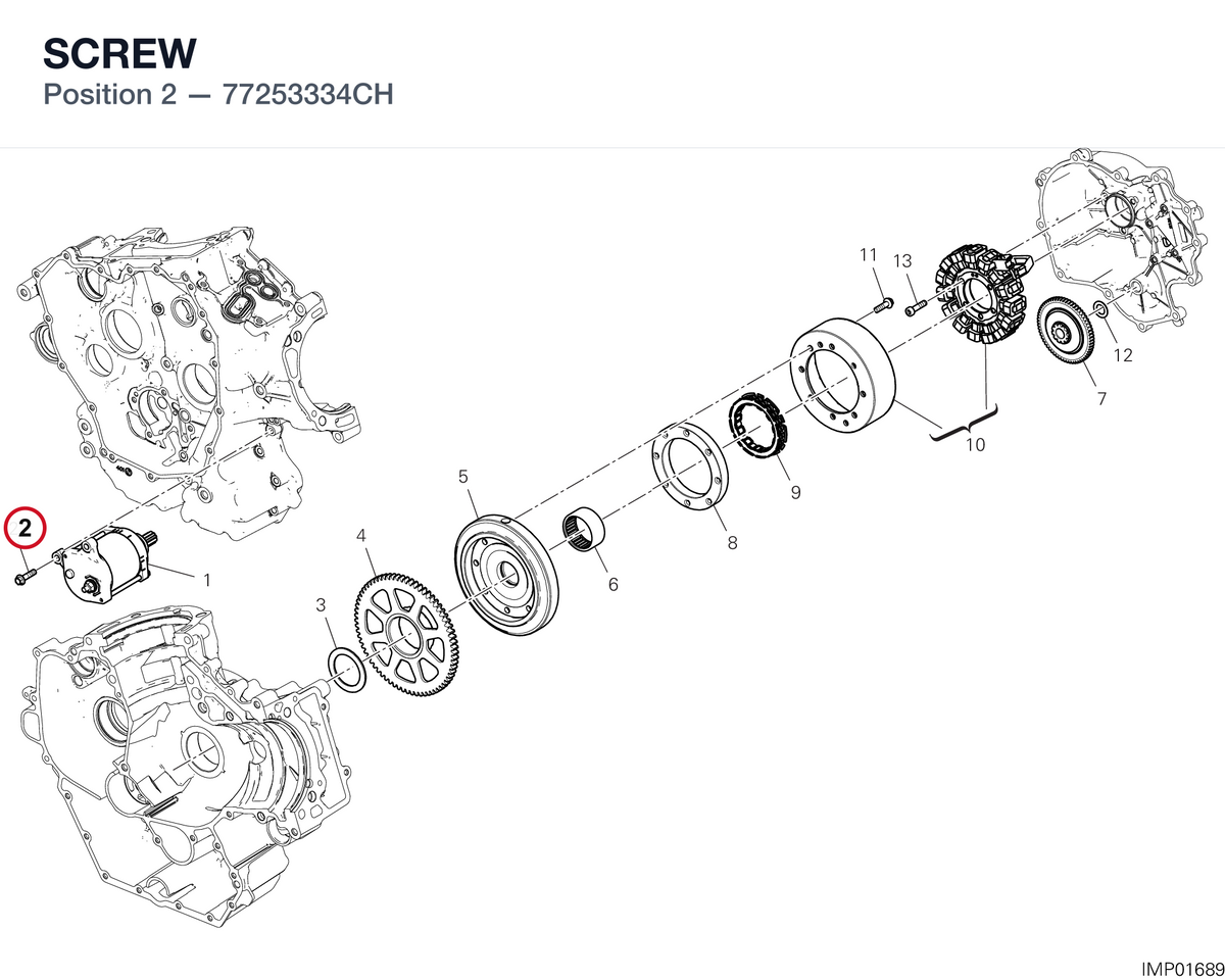 SCREW 77253334CH diagram position