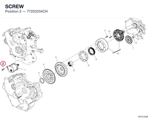 SCREW 77253334CH diagram position