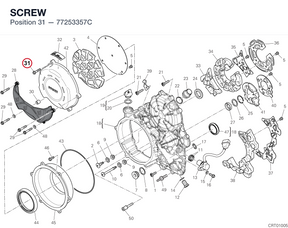 SCREW 77253357C diagram position
