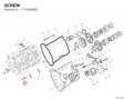 SCREW 77253384C diagram position