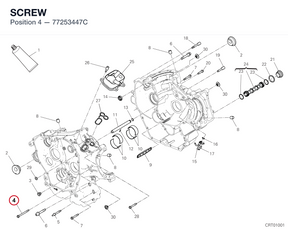 SCREW 77253447C diagram position