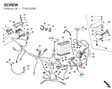 SCREW 77351232B diagram position