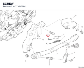 SCREW 77351568C diagram position