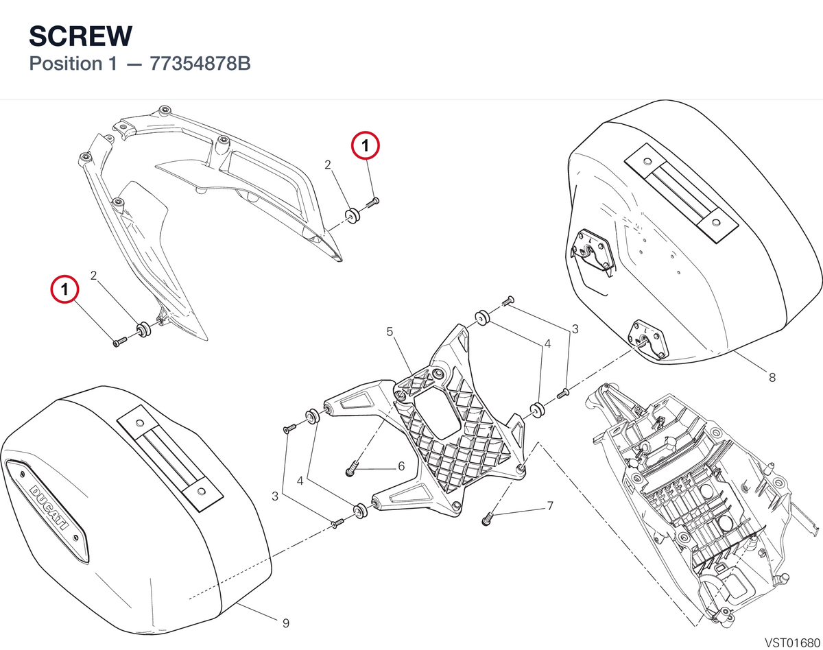 SCREW 77354878B diagram position