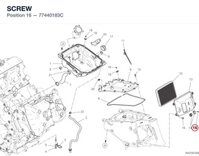 SCREW 77440183C diagram position