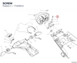 SCREW 77440301A diagram position