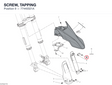 SCREW, TAPPING 77440321A diagram position
