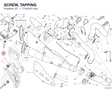 SCREW, TAPPING 77440411AA diagram position