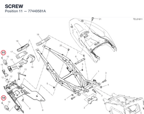 SCREW 77440581A diagram position