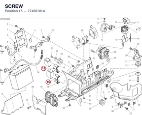 SCREW 77450181A diagram position