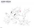 SCREW, SPECIAL 77510071A diagram position