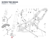 SCREW TBEI M6X25