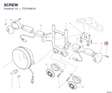 SCREW 77510461A diagram position