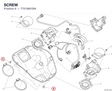 SCREW 77510691BA diagram position