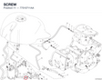 SCREW 77510711AA diagram position