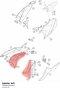 Diagram preview: Spoiler left (76908050000EB)