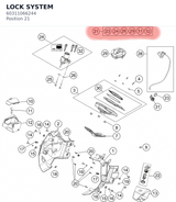 Diagram preview: LOCK SYSTEM (60311066244)