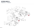 SCREW M5X14 77750021A diagram position