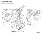 SCREW M4X16