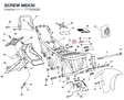 SCREW M6X30 77750562B diagram position