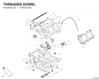 THREADED DOWEL 77810221A diagram position